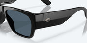 Gray Polarized Polycarbonate Lenses, Black Frame