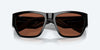 [Copper Polarized Polycarbonate Lenses, Black Frame]