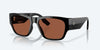 [Copper Polarized Polycarbonate Lenses, Black Frame]