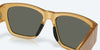 [Gray Polarized Glass Lenses, Sun Coral Frame]