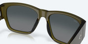 Gray Gradient Polarized Glass Lenses, Translucent Algae Frame