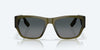 [Gray Gradient Polarized Glass Lenses, Translucent Algae Frame]