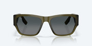 Gray Gradient Polarized Glass Lenses, Translucent Algae Frame