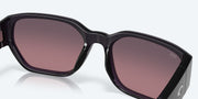 Rose Gradient Polarized Glass Lenses, Deep Purple Frame