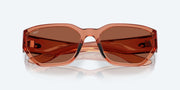 Copper Polarized Polycarbonate Lenses, Translucent Pink Sands Frame