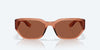 [Copper Polarized Polycarbonate Lenses, Translucent Pink Sands Frame]