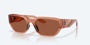 Copper Polarized Polycarbonate Lenses, Translucent Pink Sands Frame