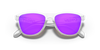 [Prizm Violet Lenses, Polished Clear Frame]