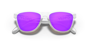 Prizm Violet Lenses, Polished Clear Frame