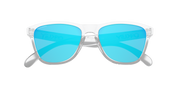 Prizm Sapphire Lenses, Polished Clear Frame