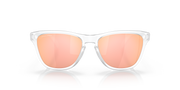 Prizm Rose Gold Lenses, Matte Clear Frame