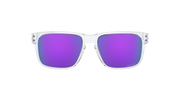 Prizm Violet Lenses, Polished Clear Frame