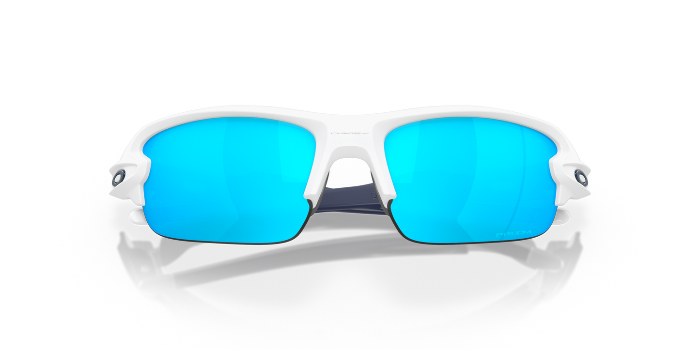 [Prizm Sapphire Lenses, Matte White Frame]