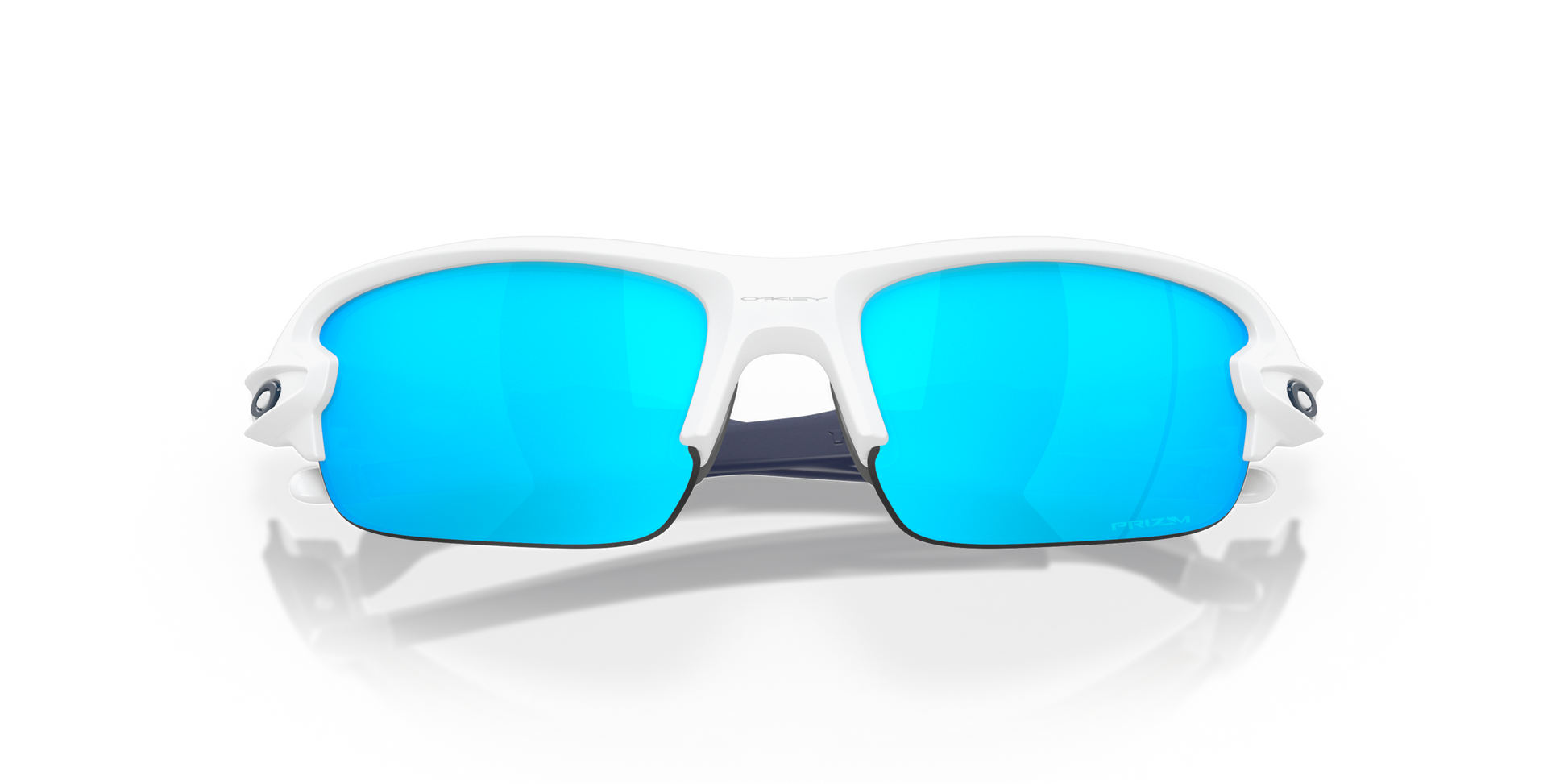 [Prizm Sapphire Lenses, Matte White Frame]