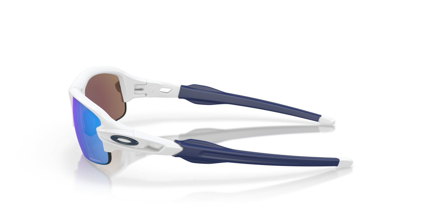 [Prizm Sapphire Lenses, Matte White Frame]