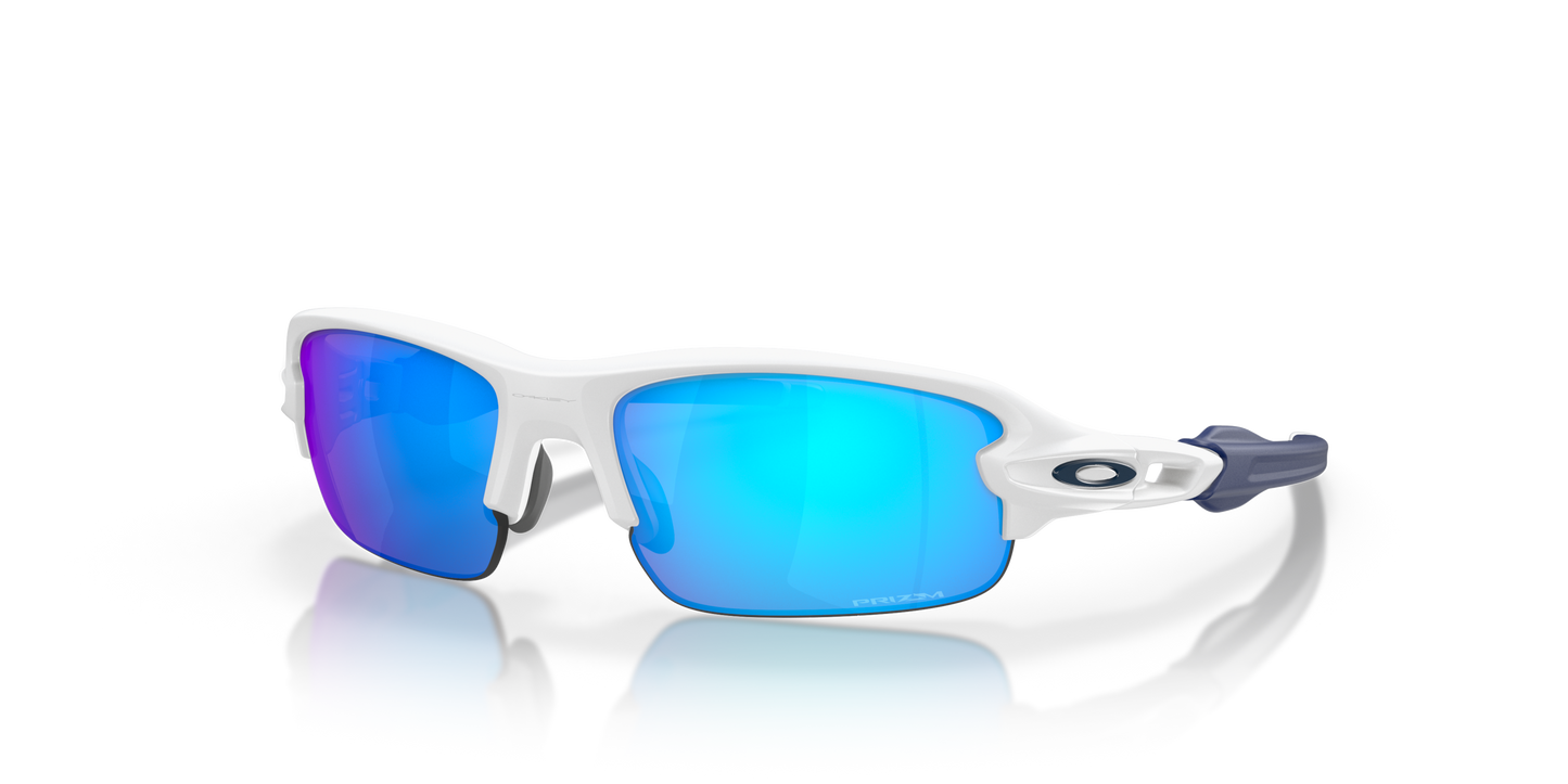 [Prizm Sapphire Lenses, Matte White Frame]