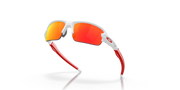 Prizm Ruby Lenses, Matte White Frame