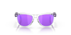 [Prizm Violet Lenses, Clear Frame]