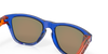 [Prizm Ruby Lenses, Crystal Blue Frame]