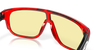 [Prizm Gaming™ 2.0 Lenses, Crystal Red Frame]