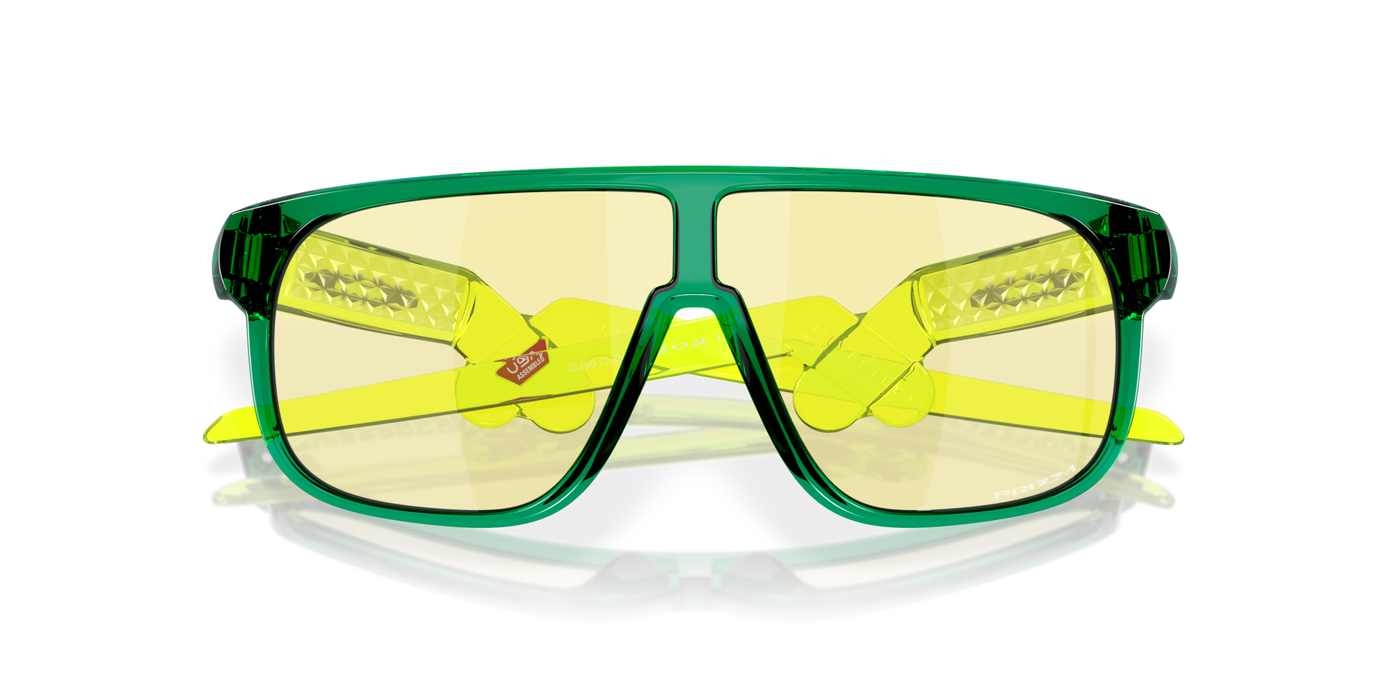 [Prizm Gaming™ 2.0 Lenses, Crystal Green Frame]