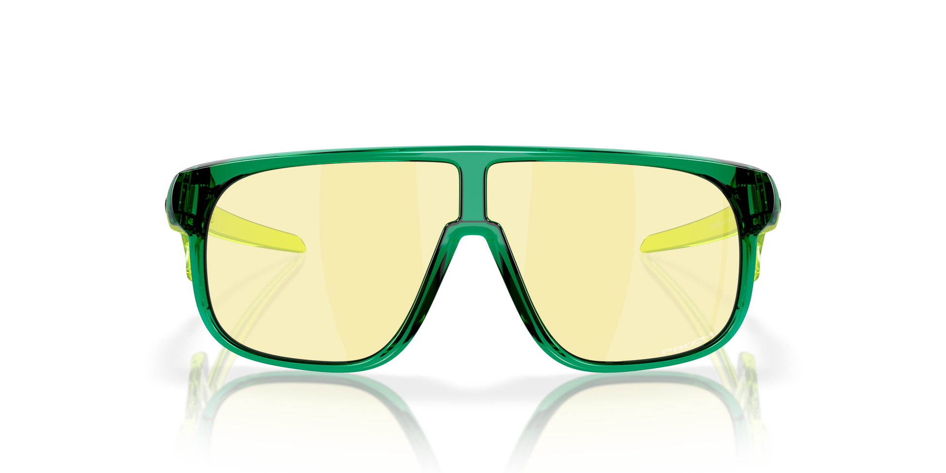 [Prizm Gaming™ 2.0 Lenses, Crystal Green Frame]