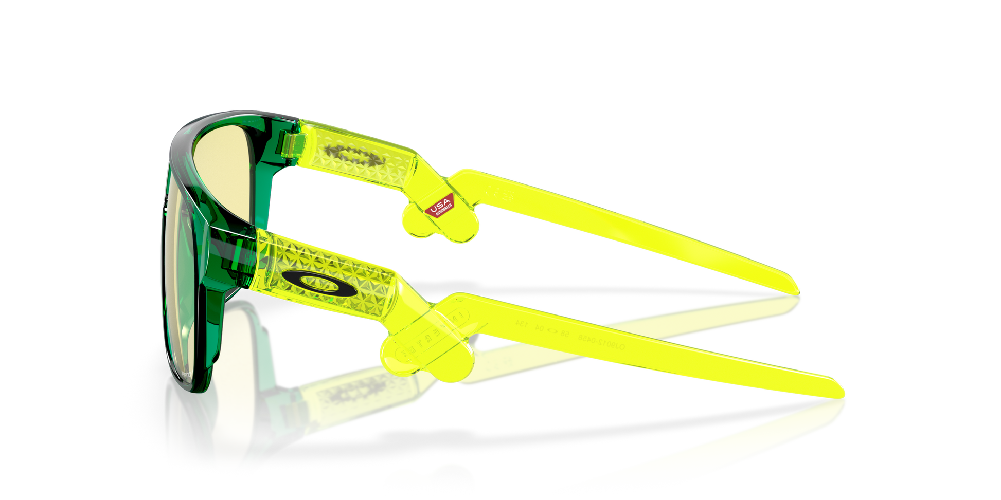 [Prizm Gaming™ 2.0 Lenses, Crystal Green Frame]