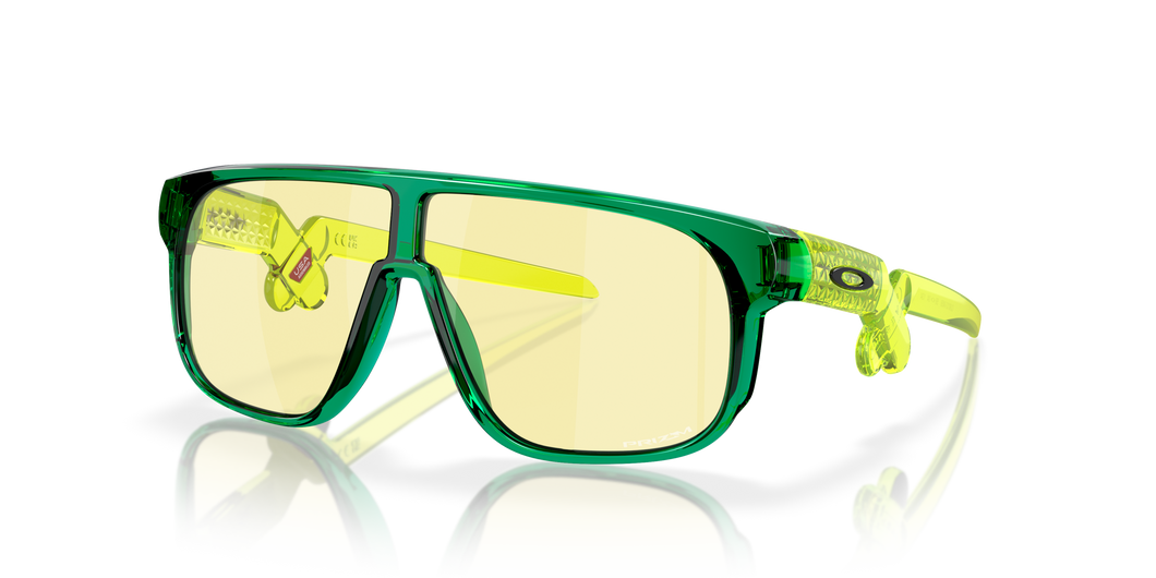 [Prizm Gaming™ 2.0 Lenses, Crystal Green Frame]