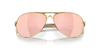 [Prizm Rose Gold Polarized Lenses, Polished Gold Frame]