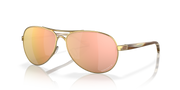 Prizm Rose Gold Polarized Lenses, Polished Gold Frame