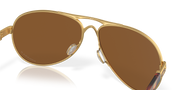 Prizm Violet Polarized Lenses, Satin Gold Frame