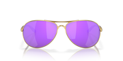 Satin Gold - Prizm Violet Polarized Lens