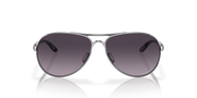 Prizm Grey Gradient Lenses, Polished Chrome Frame