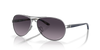 [Prizm Grey Gradient Lenses, Polished Chrome Frame]