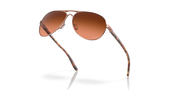 Prizm Brown Gradient Lenses, Rose Gold Frame