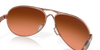 [Prizm Brown Gradient Lenses, Rose Gold Frame]