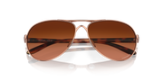 Prizm Brown Gradient Lenses, Rose Gold Frame