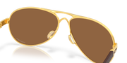 Prizm Bronze Lenses, Satin Gold Frame