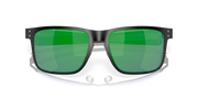 Jade Iridium Lenses, Matte Black Frame