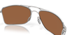 [Prizm Tungsten Polarized Lenses, Polished Chrome Frame]