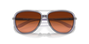 [Prizm Brown Gradient Lenses, Matte Trans Lilac Frame]