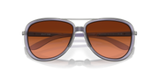 Prizm Brown Gradient Lenses, Matte Trans Lilac Frame