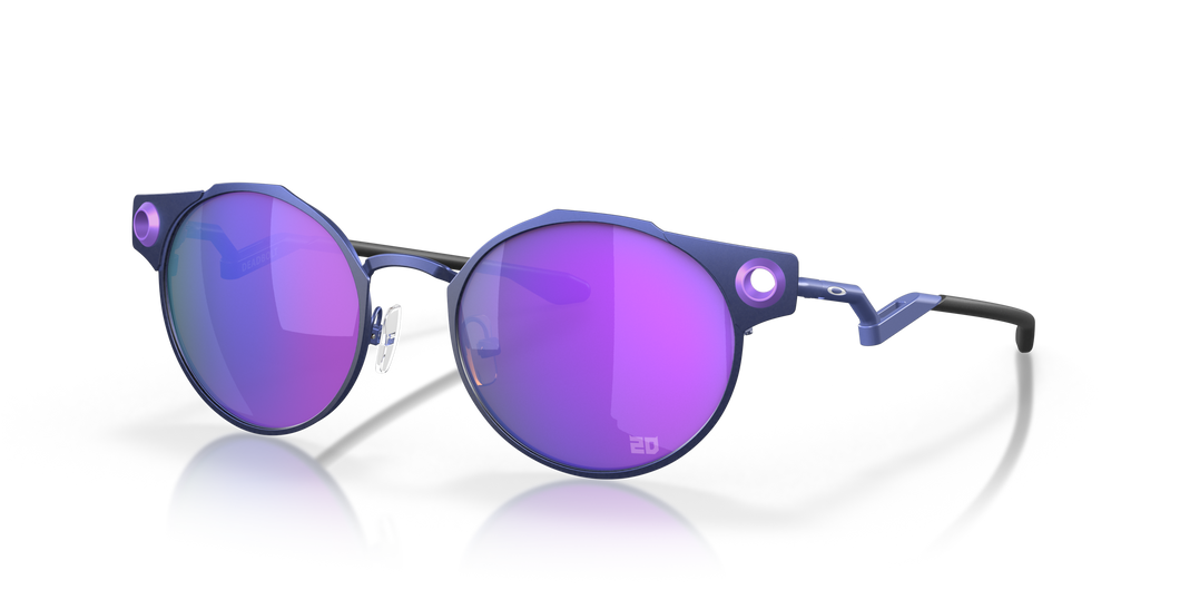 [Prizm Violet Lenses, Matte Navy Frame]