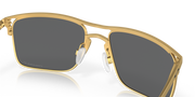 Prizm Black Polarized Lenses, Satin Gold Frame