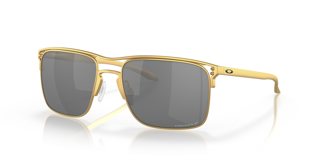 [Prizm Black Polarized Lenses, Satin Gold Frame]