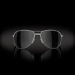 Prizm Black Polarized Lenses, Satin Chrome Frame