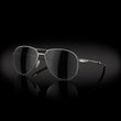 Prizm Black Polarized Lenses, Satin Chrome Frame