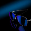 Prizm Sapphire Polarized Lenses, Satin Light Steel Frame