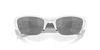 [Black Iridium Lenses, Polished White Frame]