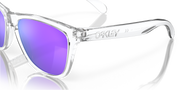 Prizm Violet Lenses, Polished Clear Frame